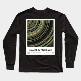 minimal_Call_Me_By_Your_Name Abstract Circular Art Movie Long Sleeve T-Shirt